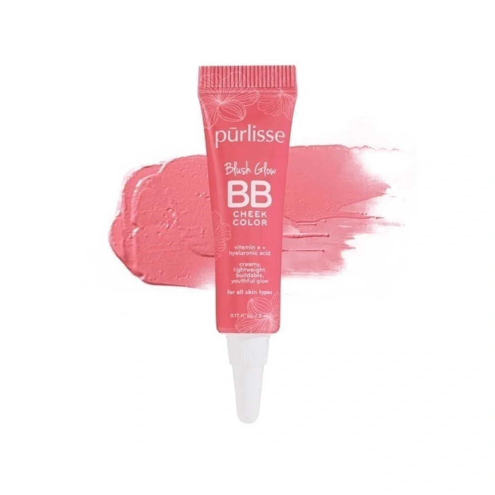 Purlisse Blush Glow BB‎ Cheek Color Sweet Rose Vitamin C Hyaluronic Acid (2)